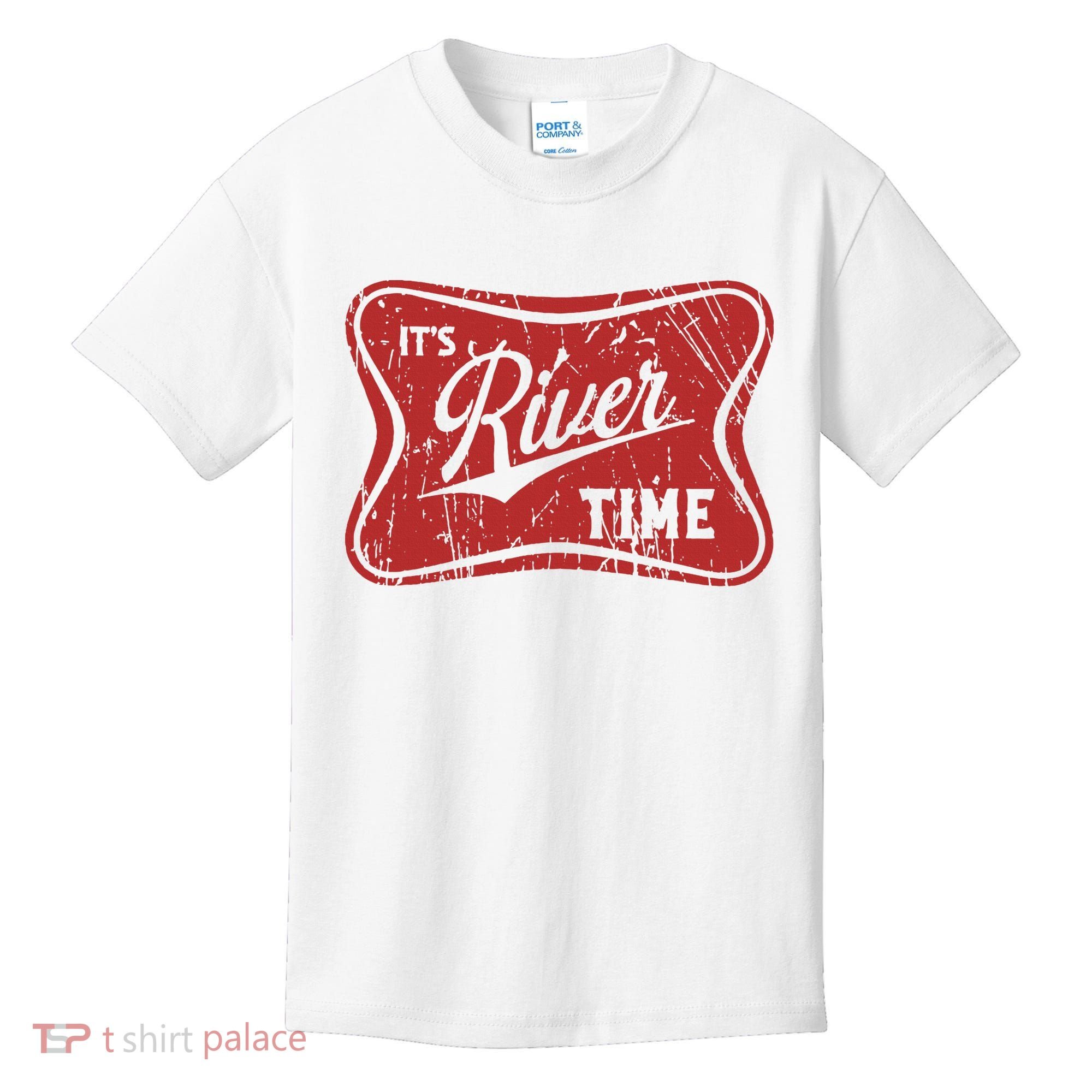 ItS River Time River Vibes Kids T-Shirt