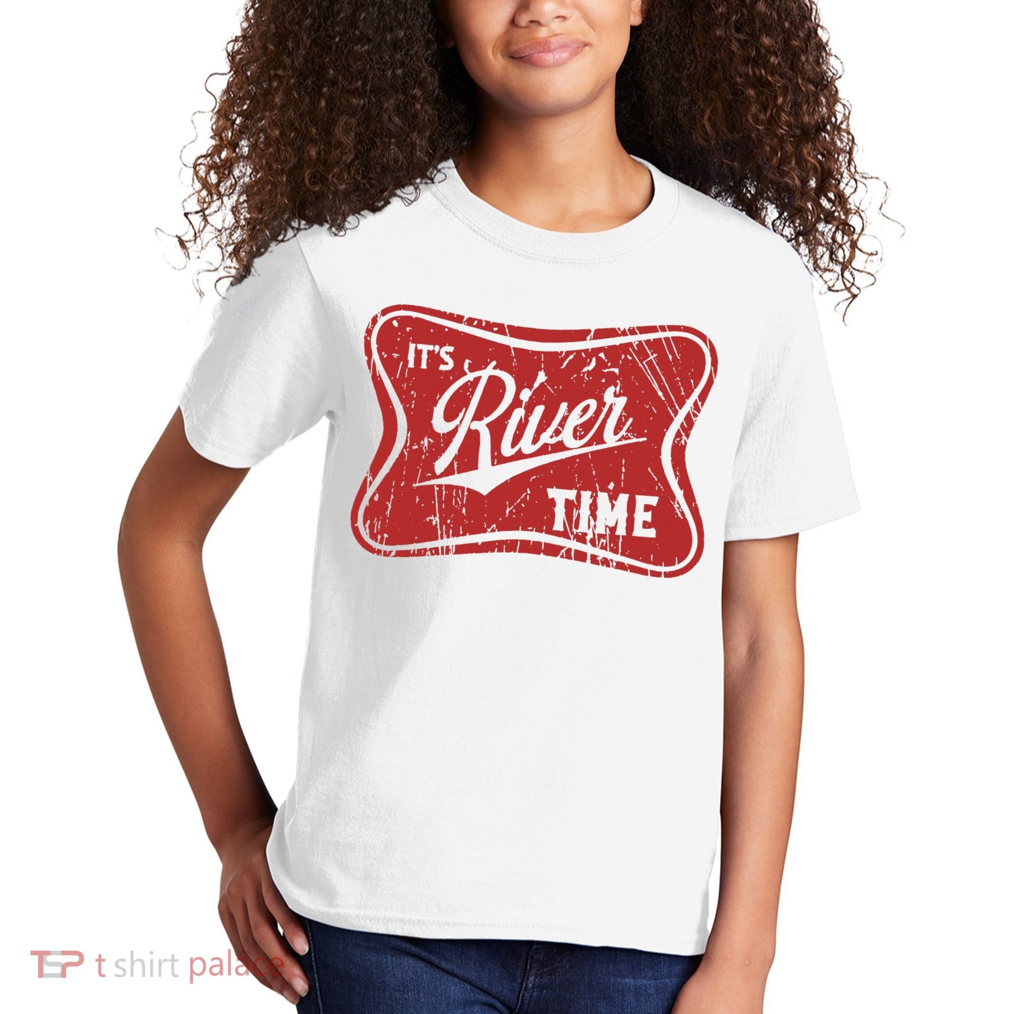 ItS River Time River Vibes Kids T-Shirt