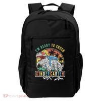 I'm Ready To Crush Kindergarten Dinosaur First Day Of School Backpack thumb 0