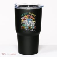 I'm Ready To Crush Kindergarten Dinosaur First Day Of School Tumbler thumb 0