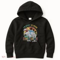 I'm Ready To Crush Kindergarten Dinosaur First Day Of School Kids Hoodie thumb 0