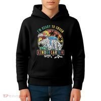 I'm Ready To Crush Kindergarten Dinosaur First Day Of School Kids Hoodie thumb 4