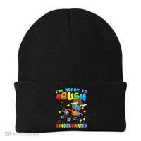 I'm Ready To Crush Kindergarten Poppin’ First Day Of School Gift Beanie thumb 0