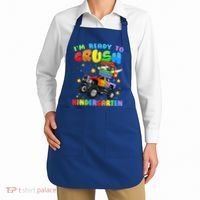 I'm Ready To Crush Kindergarten Poppin’ First Day Of School Gift Apron thumb 2