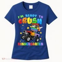 I'm Ready To Crush Kindergarten Poppin’ First Day Of School Gift Women's T-Shirt thumb 0