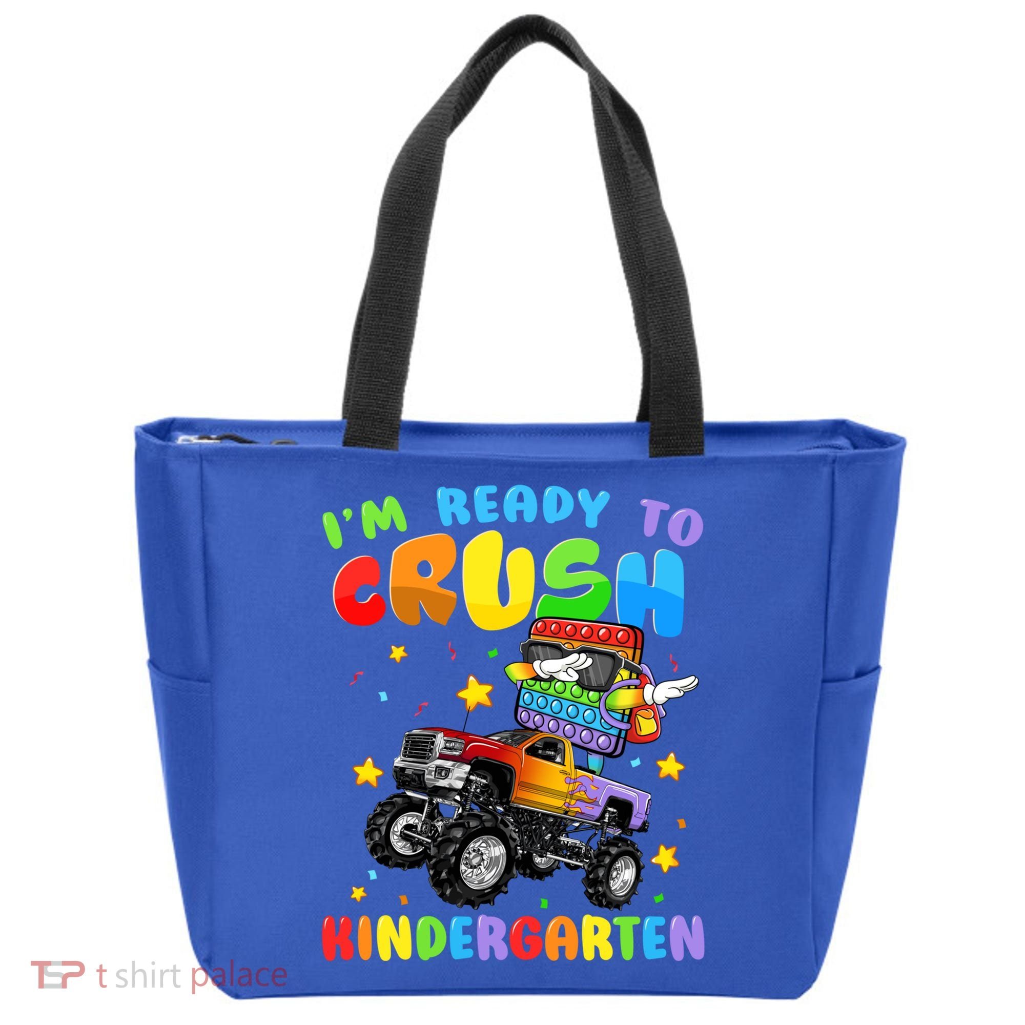 I'm Ready To Crush Kindergarten Poppin’ First Day Of School Gift Tote Bag