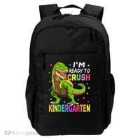 I'm Ready To Crush Kindergarten Back To School Dinosaur Backpack thumb 0