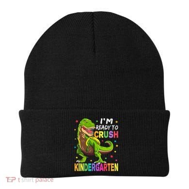 I'm Ready To Crush Kindergarten Back To School Dinosaur Beanie