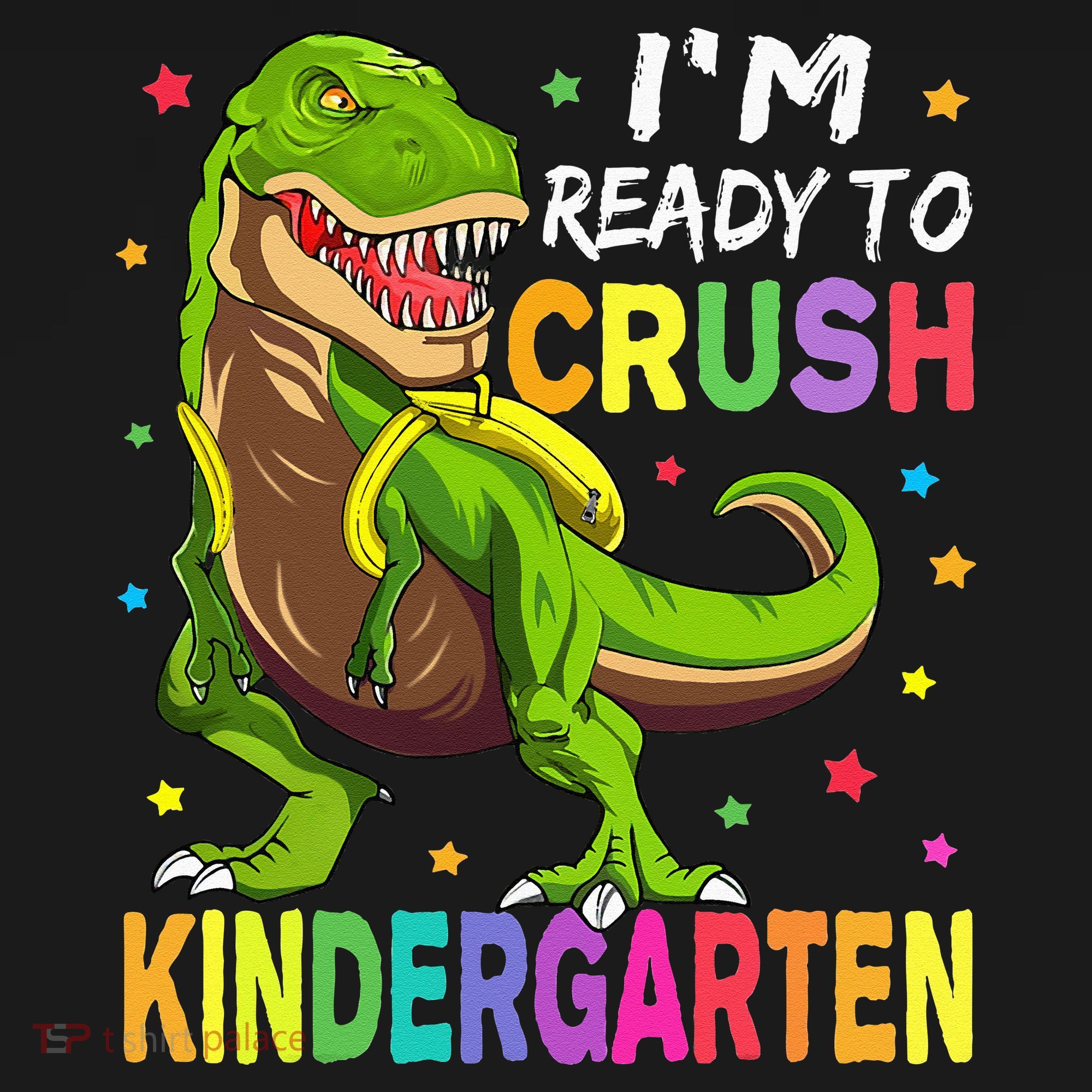 I'm Ready To Crush Kindergarten Back To School Dinosaur Mousepad