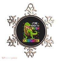 I'm Ready To Crush Kindergarten Back To School Dinosaur Ornament thumb 0