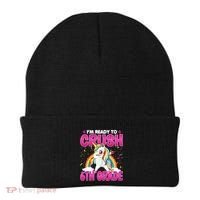 Im Ready To Crush Six Grade Dabbing Unicorn 6Th Grade Funny Gift Beanie thumb 0