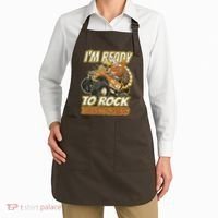 I'm Ready To Rock Thanksgiving Turkey Monster Truck Apron thumb 2
