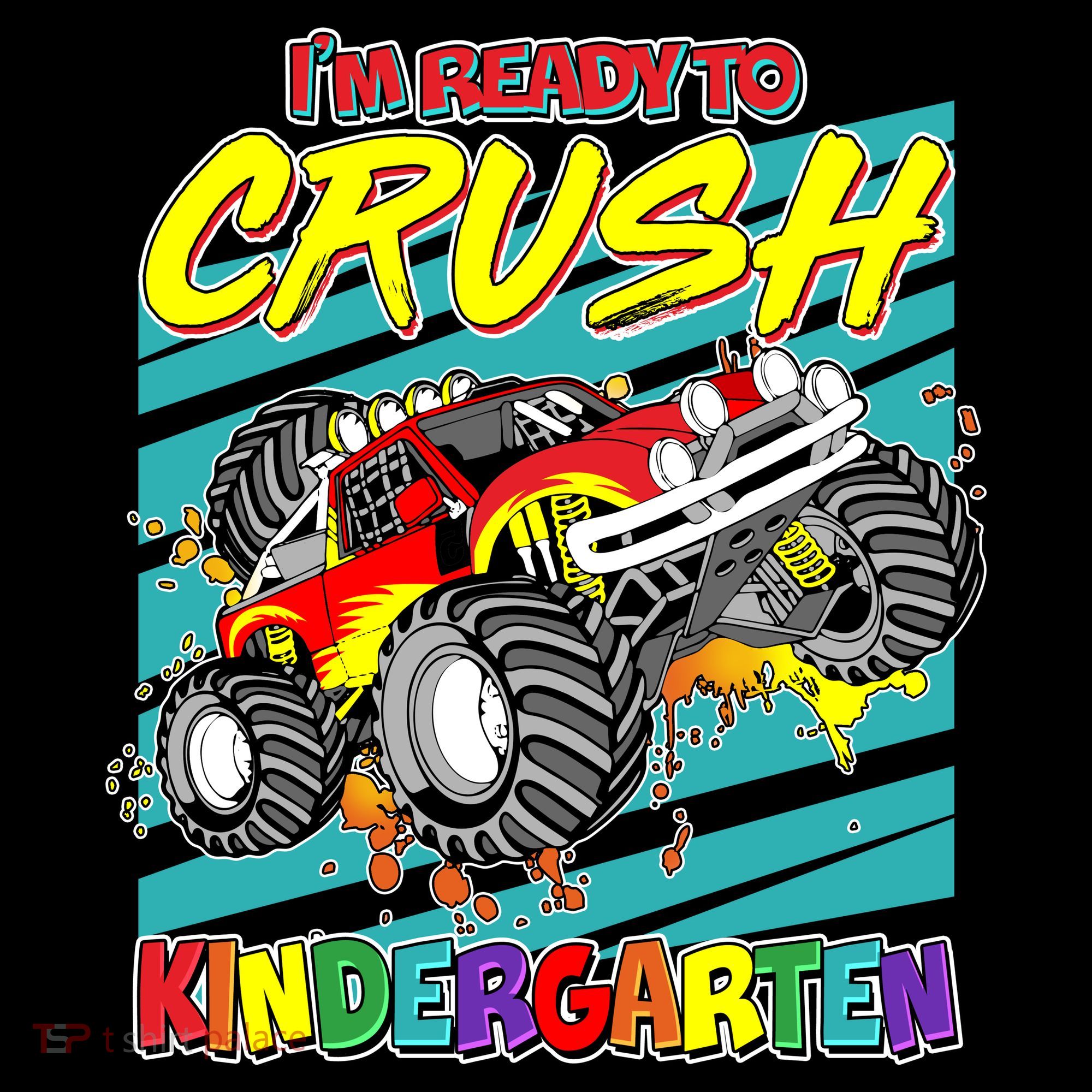 I'm Ready To Crush Kindergarten Monster Truck Coffee Mug