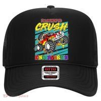 I'm Ready To Crush Kindergarten Monster Truck Hat thumb 0