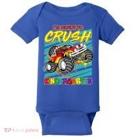 I'm Ready To Crush Kindergarten Monster Truck Baby Bodysuit thumb 0
