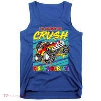 I'm Ready To Crush Kindergarten Monster Truck Tank Top thumb 0