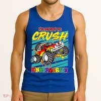 I'm Ready To Crush Kindergarten Monster Truck Tank Top thumb 3