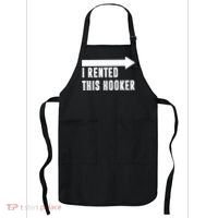I Rented This Hooker Funny Apron thumb 0