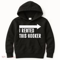 I Rented This Hooker Funny Kids Hoodie thumb 0