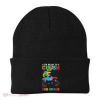 Im Ready To Crush 2nd Grade Monster Truck Dinosaur Beanie thumb 0