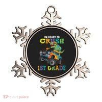 Im Ready To Crush 1st Grade Dinosaur T Rex Back To School Ornament thumb 0