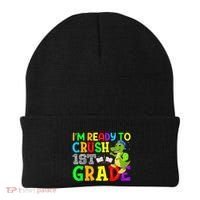 I'm Ready To Crush 1st Grade Truck Dinosaur Back To School Beanie thumb 0