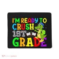 I'm Ready To Crush 1st Grade Truck Dinosaur Back To School Mousepad thumb 0