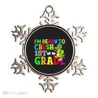 I'm Ready To Crush 1st Grade Truck Dinosaur Back To School Ornament thumb 0