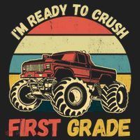 I`m Ready To Crush First Grade First Day Of First Grade Kids Women's Sweatshirt thumb 2