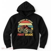 I`m Ready To Crush First Grade First Day Of First Grade Kids Hoodie thumb 0