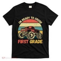 I`m Ready To Crush First Grade First Day Of First Grade Kids T-Shirt thumb 0