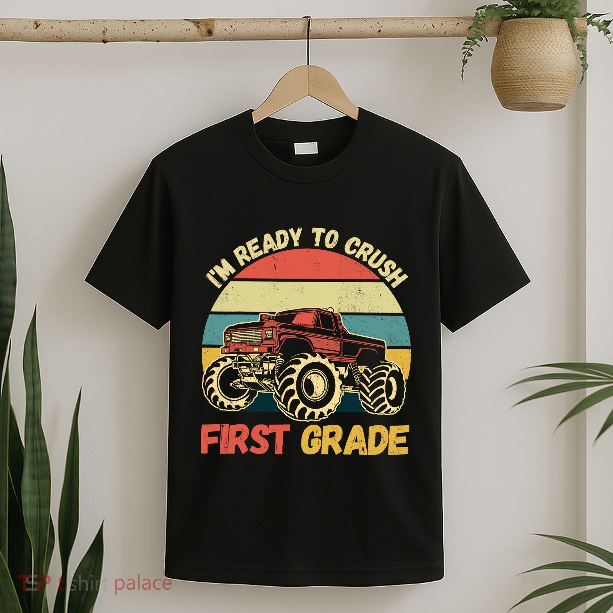 I`m Ready To Crush First Grade First Day Of First Grade Kids T-Shirt