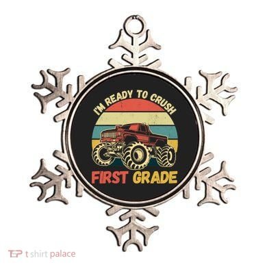 I`m Ready To Crush First Grade First Day Of First Grade Kids Ornament