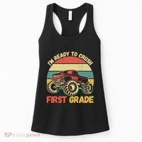 I`m Ready To Crush First Grade First Day Of First Grade Kids Women's Tank Top thumb 0