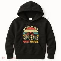 I`m Ready To Crush First Grade First Day Of First Grade Kids Kids Hoodie thumb 0