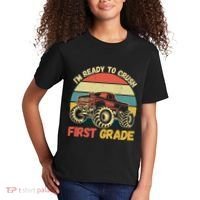 I`m Ready To Crush First Grade First Day Of First Grade Kids Kids T-Shirt thumb 2