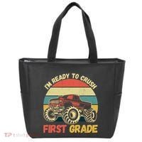 I`m Ready To Crush First Grade First Day Of First Grade Kids Tote Bag thumb 0