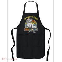 I'm Ready To Crush Kindergarten Dinosaur Back To School Apron thumb 0