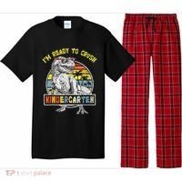 I'm Ready To Crush Kindergarten Dinosaur Back To School Pajama Set thumb 0