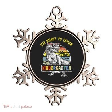 I'm Ready To Crush Kindergarten Dinosaur Back To School Ornament