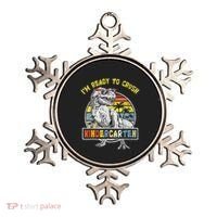 I'm Ready To Crush Kindergarten Dinosaur Back To School Ornament thumb 0