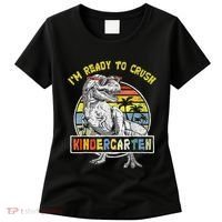 I'm Ready To Crush Kindergarten Dinosaur Back To School Women's T-Shirt thumb 0