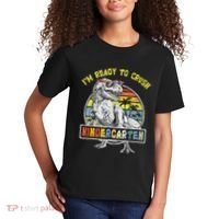 I'm Ready To Crush Kindergarten Dinosaur Back To School Kids T-Shirt thumb 2