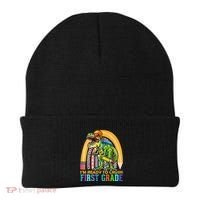 I'm Ready To Crush 1st Grade Dinosaur Back To School Beanie thumb 0