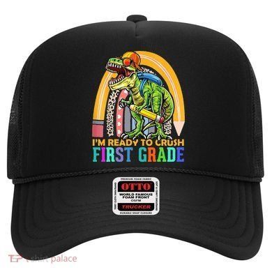I'm Ready To Crush 1st Grade Dinosaur Back To School Hat
