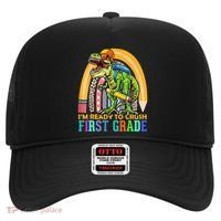 I'm Ready To Crush 1st Grade Dinosaur Back To School Hat thumb 0