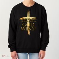 I've Read The Final Chapter God Wins Women's Sweatshirt thumb 0