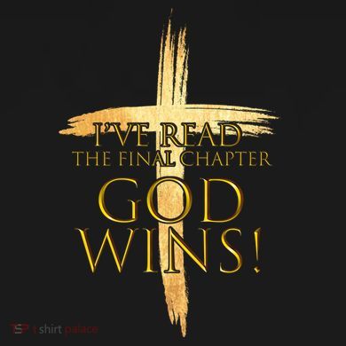 I've Read The Final Chapter God Wins USA-Made Doggie Bandana