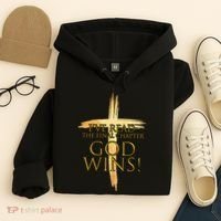 I've Read The Final Chapter God Wins Hoodie thumb 4
