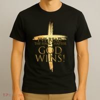 I've Read The Final Chapter God Wins T-Shirt thumb 3